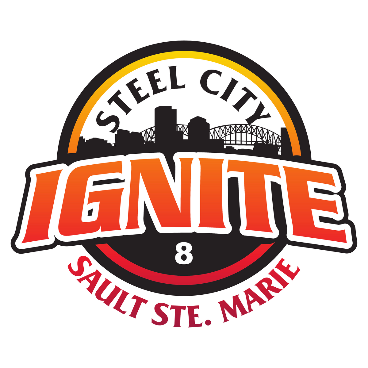 Steel City Ignite Car Window Decal Superior Sentiments