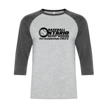 Load image into Gallery viewer, SOBA 2023 Championships Ring Spun Baseball Tee