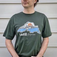Load image into Gallery viewer, Lake Superior Eurospun Ring Spun Tee - Naturally Illustrated