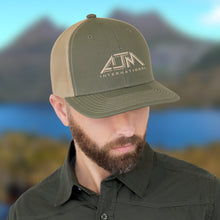 Load image into Gallery viewer, Naturally Illustrated Sunset Patch Deluxe Chino Twill Ball Cap