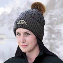 Load image into Gallery viewer, SMC Nordic Ski Faux Fur Pom Pom Toque