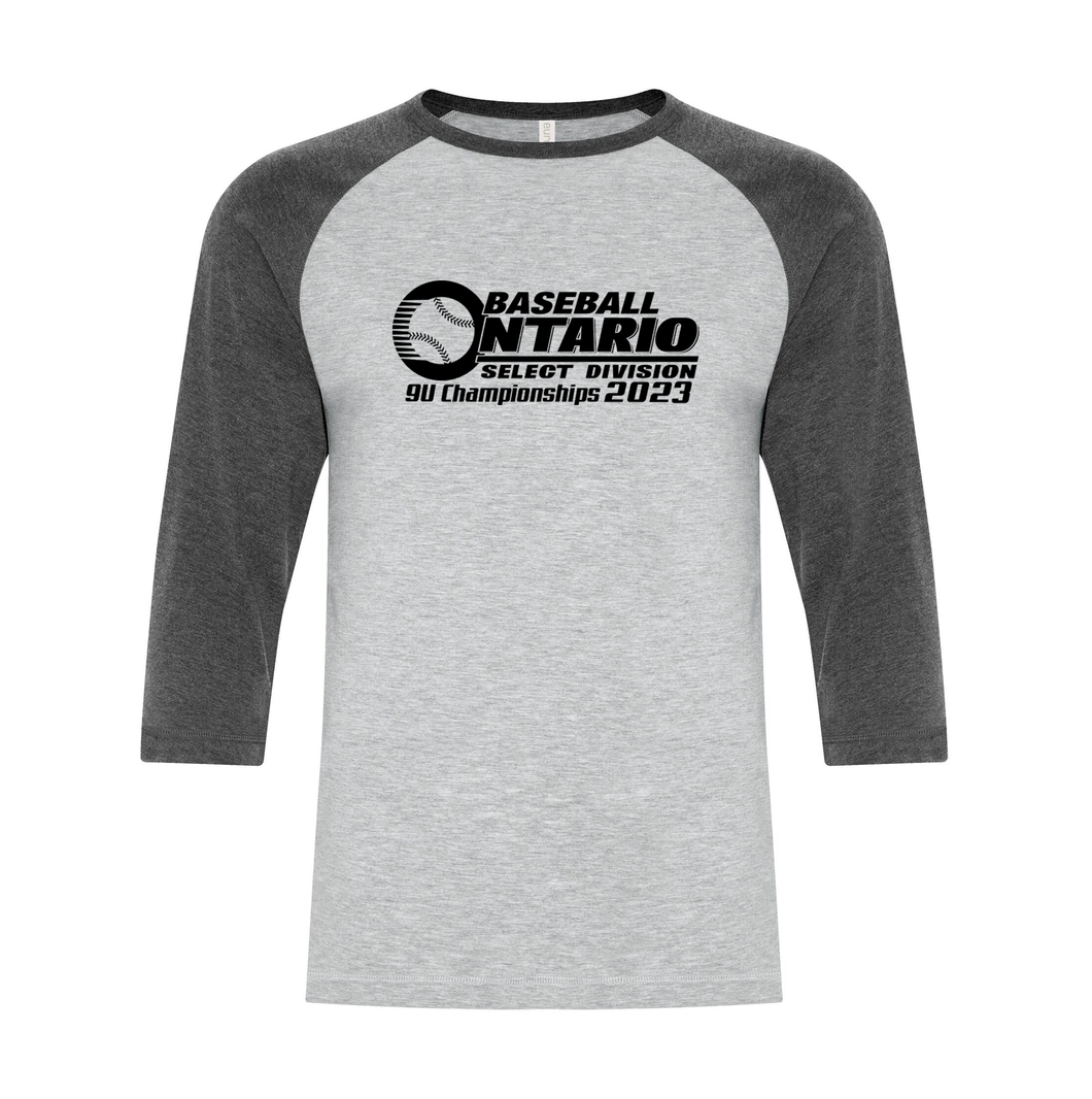 SOBA 2023 Championships Ring Spun Baseball Tee