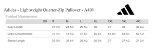 Sault Sabercats COACHES Adidas Lightweight Quarter-Zip Pullover