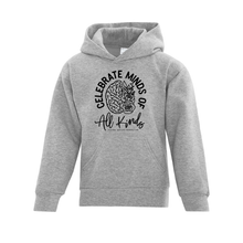 Load image into Gallery viewer, Algoma Autism Foundation &#39;Celebrate Minds Of All Kinds&#39; Everyday Fleece Youth Hoodie