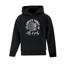 Load image into Gallery viewer, Algoma Autism Foundation &#39;Celebrate Minds Of All Kinds&#39; Everyday Fleece Youth Hoodie