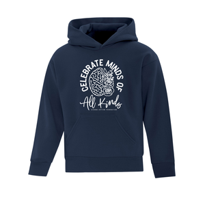 Algoma Autism Foundation 'Celebrate Minds Of All Kinds' Everyday Fleece Youth Hoodie