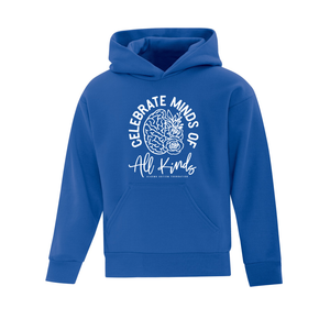 Algoma Autism Foundation 'Celebrate Minds Of All Kinds' Everyday Fleece Youth Hoodie