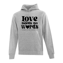 Load image into Gallery viewer, Algoma Autism Foundation &#39;Love Needs No Words&#39; Everyday Fleece Hoodie