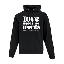 Load image into Gallery viewer, Algoma Autism Foundation &#39;Love Needs No Words&#39; Everyday Fleece Hoodie