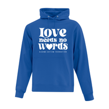 Load image into Gallery viewer, Algoma Autism Foundation &#39;Love Needs No Words&#39; Everyday Fleece Hoodie