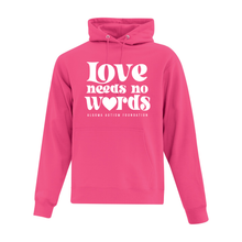 Load image into Gallery viewer, Algoma Autism Foundation &#39;Love Needs No Words&#39; Everyday Fleece Hoodie