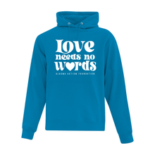 Load image into Gallery viewer, Algoma Autism Foundation &#39;Love Needs No Words&#39; Everyday Fleece Hoodie