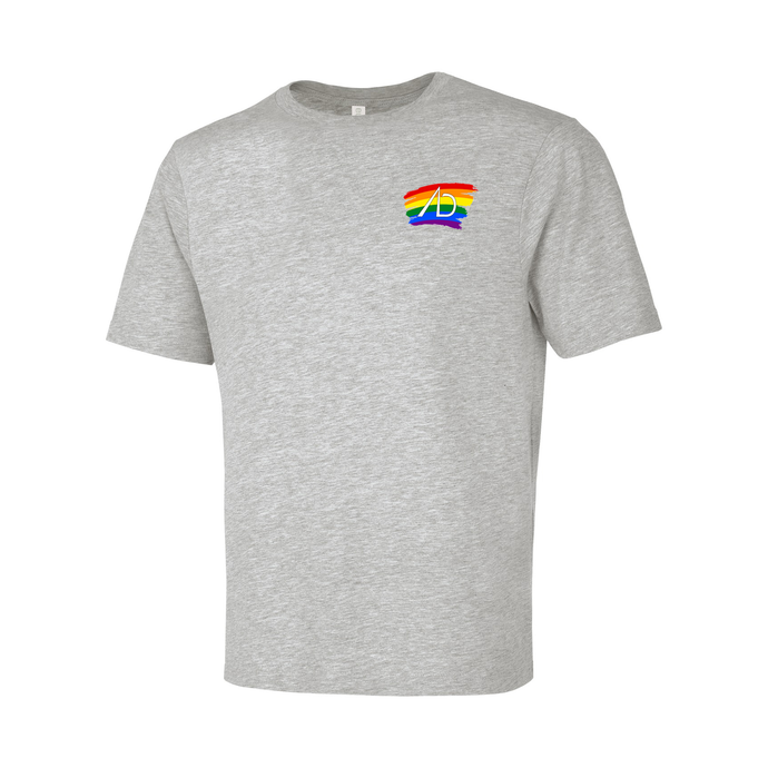 ADSB Rainbow Logo Ring Spun Cotton Tee