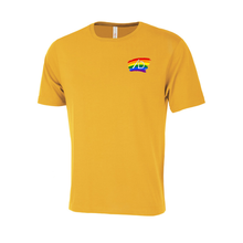 Load image into Gallery viewer, ADSB Rainbow Logo Ring Spun Cotton Youth Tee