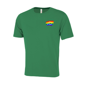 ADSB Rainbow Logo Ring Spun Cotton Youth Tee