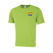 Load image into Gallery viewer, ADSB Rainbow Logo Ring Spun Cotton Youth Tee