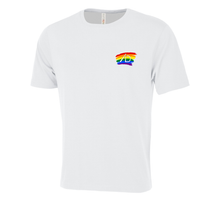 Load image into Gallery viewer, ADSB Rainbow Logo Ring Spun Cotton Youth Tee