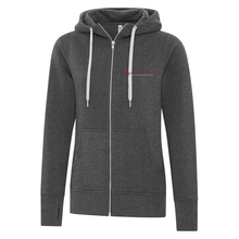 Load image into Gallery viewer, Algoma Family Services ESActive Core Full Zip Hooded Ladies Sweatshirt