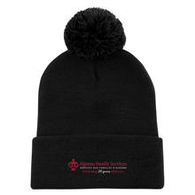 Load image into Gallery viewer, Algoma Family Services Pom Pom Toque (Embroidered)
