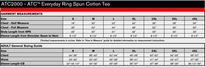 NOSSA Girls AA Volleyball 2024 Ring Spun Cotton Tee