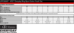 Sault Ringette Club Ice Hawks Ring Spun Cotton Youth Tee