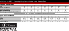 Load image into Gallery viewer, Johnson&#39;s RV and Auto Everyday Ring Spun Cotton Long Sleeve Tee (Full Chest Logo With Trees)