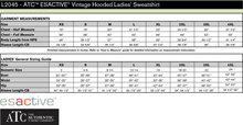 Load image into Gallery viewer, Sault College Facilities Management ESActive Vintage Hooded Ladies Sweatshirt