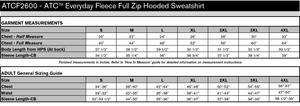 Ben R. McMullin Spirit Wear Adult Hooded Full Zip Sweatshirt