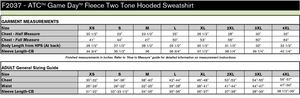 LBMX Storm Game Day Fleece Two Tone Adult Hooded Sweatshirt