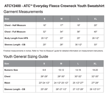 Load image into Gallery viewer, Sault Ringette Club Everyday Fleece Crewneck Youth Sweaters