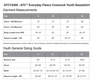 Sault Ringette Club Everyday Fleece Crewneck Youth Sweaters