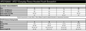 SSMGC Eat, Sleep, Gymnastics, Repeat Everyday Fleece Youth Hoodie