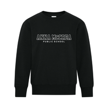 Load image into Gallery viewer, Anna McCrea Everyday Fleece Crewneck Youth Sweaters (Embroidered)