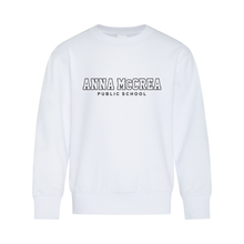 Load image into Gallery viewer, Anna McCrea Everyday Fleece Crewneck Youth Sweaters (Embroidered)