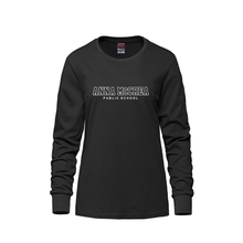 Load image into Gallery viewer, Anna McCrea Spirit Wear Ladies Ring Spun Combed Cotton Long Sleeve Crewneck T-Shirt