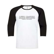 Load image into Gallery viewer, Anna McCrea Spirit Wear Ring Spun Baseball Tee