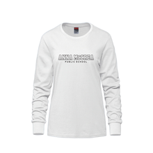 Load image into Gallery viewer, Anna McCrea Spirit Wear Ladies Ring Spun Combed Cotton Long Sleeve Crewneck T-Shirt