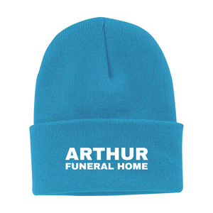 Sault Ringette Sponsor Feature Knit Cuff Toque
