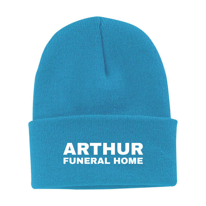 Sault Ringette Sponsor Feature Knit Cuff Toque