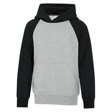 Load image into Gallery viewer, Your Team&#39;s Everyday Fleece Youth 2-Tone Hooded Sweatshirt
