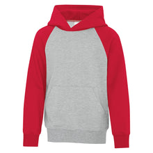 Load image into Gallery viewer, Your Team&#39;s Everyday Fleece Youth 2-Tone Hooded Sweatshirt