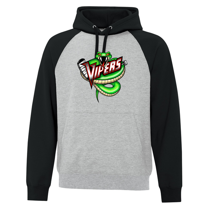 Atomic Green Vipers Hockey Everyday Fleece Two-Tone Hoodie