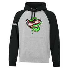 Load image into Gallery viewer, Atomic Green Vipers Hockey Everyday Fleece Two-Tone Hoodie