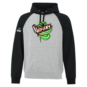 Atomic Green Vipers Hockey Everyday Fleece Two-Tone Hoodie