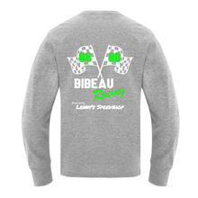 Load image into Gallery viewer, Bibeau Racing Youth Long Sleeve Tee