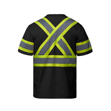 Load image into Gallery viewer, Sault College Facilities Management Optimum Cotton Hi-Vis T-Shirt