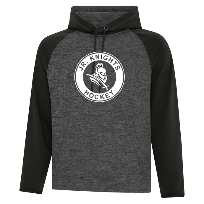Jr. Knights Dynamic Heather Fleece Two-Tone Hoodie