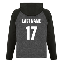 Load image into Gallery viewer, Jr. Knights Dynamic Heather Fleece Two-Tone Hoodie
