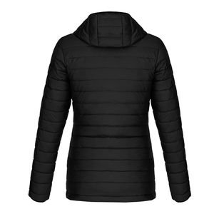 Sault Ringette Club Canyon Ladies Puffy Jacket with Detachable Hood