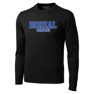 Boréal Bobcats Spirit Wear Pro Team Long Sleeve Adult Tee